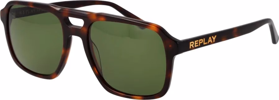 Replay Brown Plastic Sunglasses
