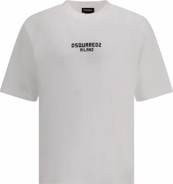 Dsquared² White Cotton T-Shirt