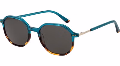 Turquoise Plastic Sunglasses