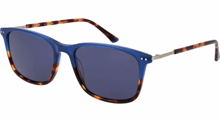 Replay Brown Plastic Sunglasses