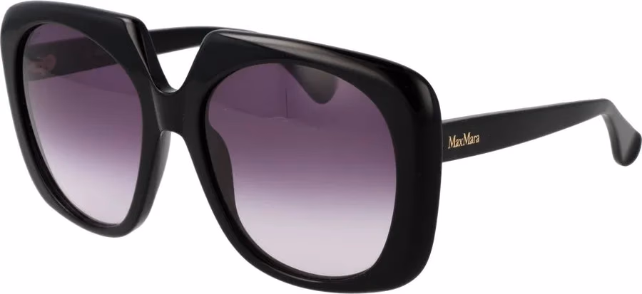 Max Mara Black Plastic Sunglasses