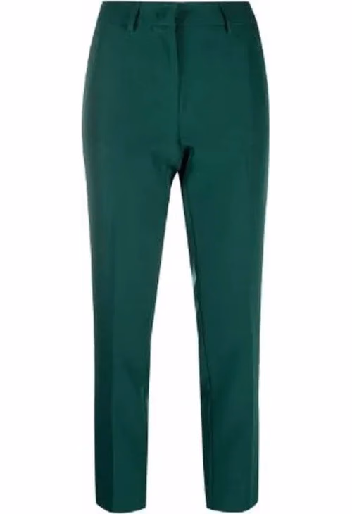 BLANCA VITA Bicolor Elastane Casual Pants