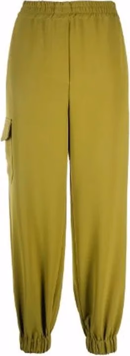 BLANCA VITA Bicolor Elastane Casual Pants