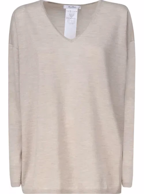 Max Mara Beige Cashmere Sweater