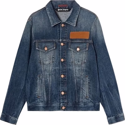 Blue Cotton Denim Jacket