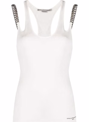 White Cotton Tank Tops