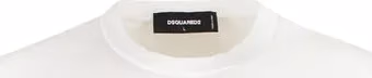 Dsquared² White Cotton T-Shirt