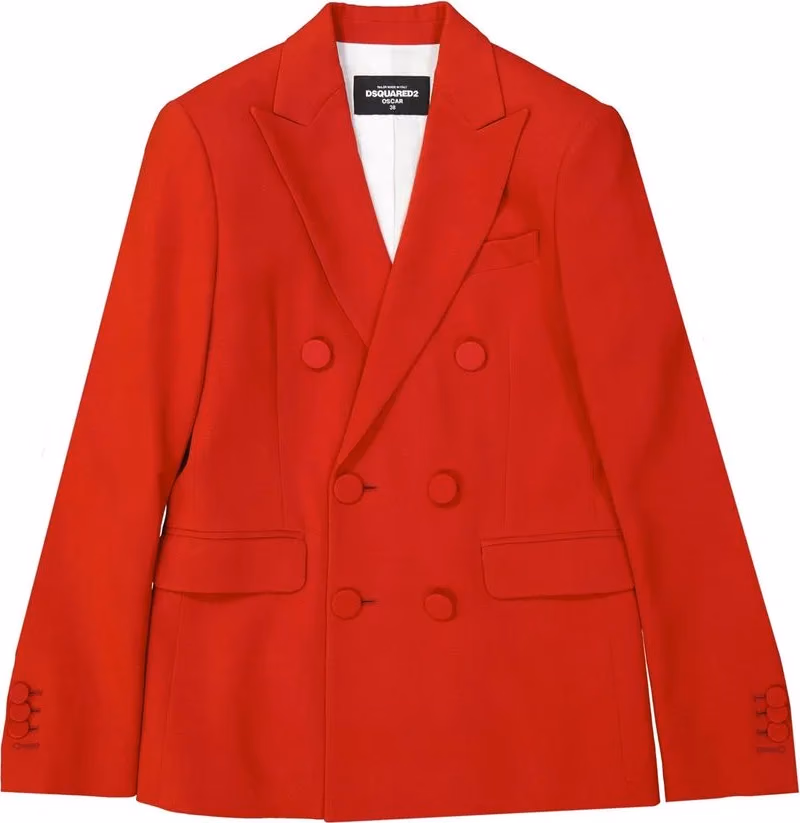 Dsquared² Multicolor Viscose Full-Length Jacket