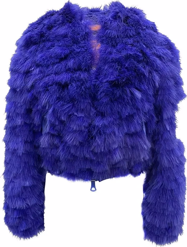 Dsquared² Blue Feather Bomber