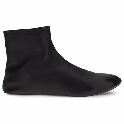 Black Lamb Ovis Aries Ankle Boots