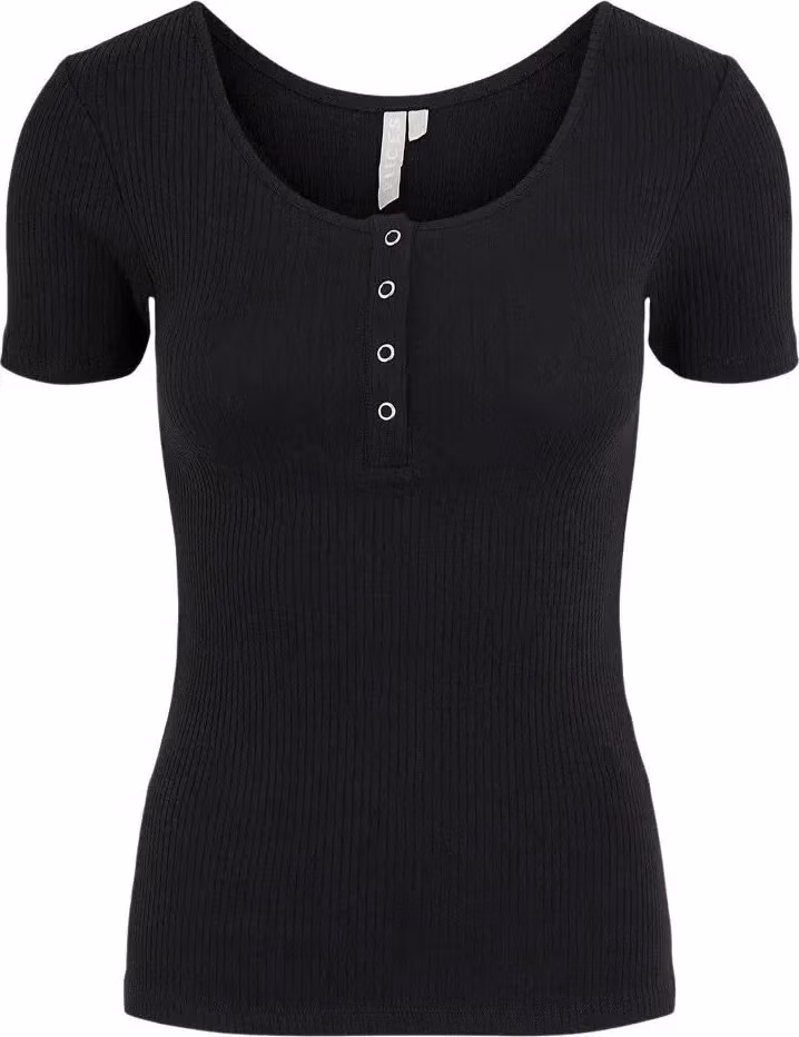 Pieces Black Cotton Tank Tops