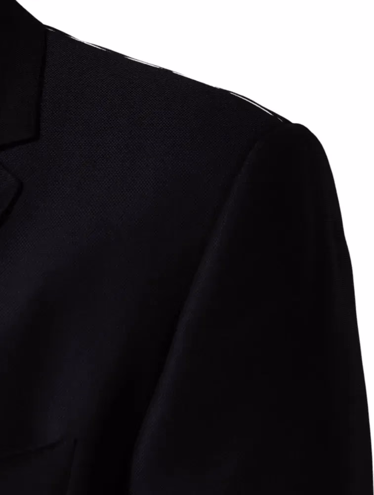 Dolce & Gabbana Blue MARTINI Single Breasted Jacket Blazer