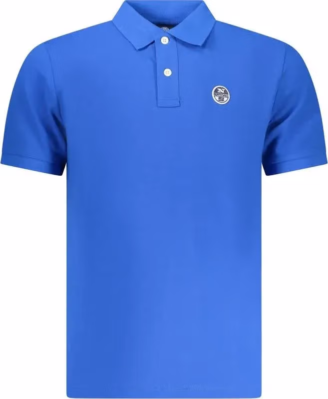 North Sails Blue Cotton Men's Polo Shirt