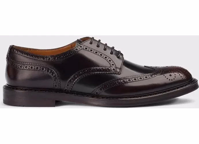 Doucal's Brown Leather Oxfords And Derbies