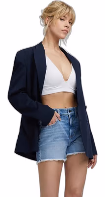 Blue Denim Shorts