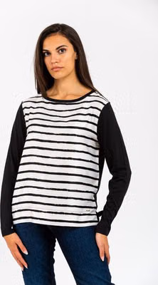 Black Modal Long Sleeve T-Shirt