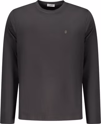 "Black Cotton Men's T-Shirt"
