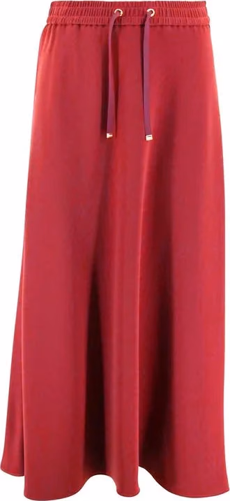Herno Multicolor Acetate Midi Skirt