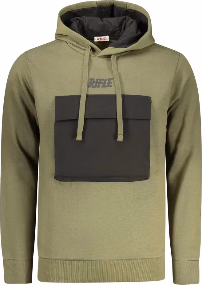Rifle Verde Cotton Men's Hoodie