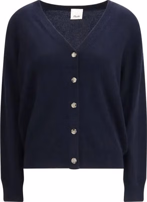 Blue Cashmere Cardigan