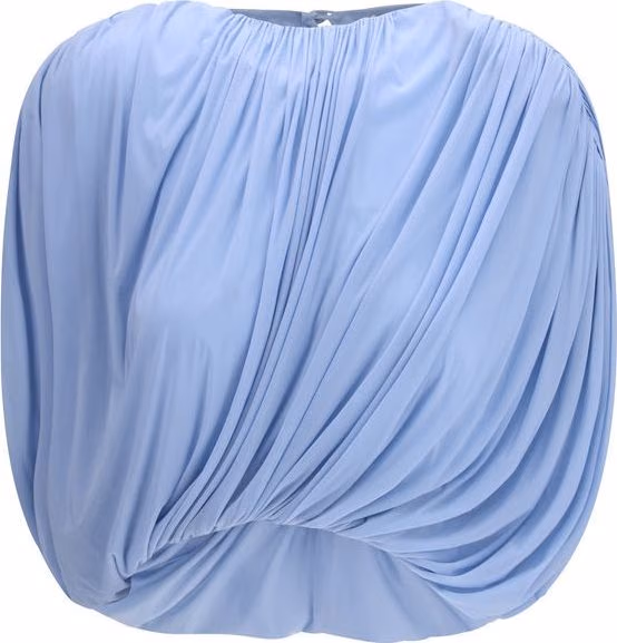 Magda Butrym Blue Copper Blouse