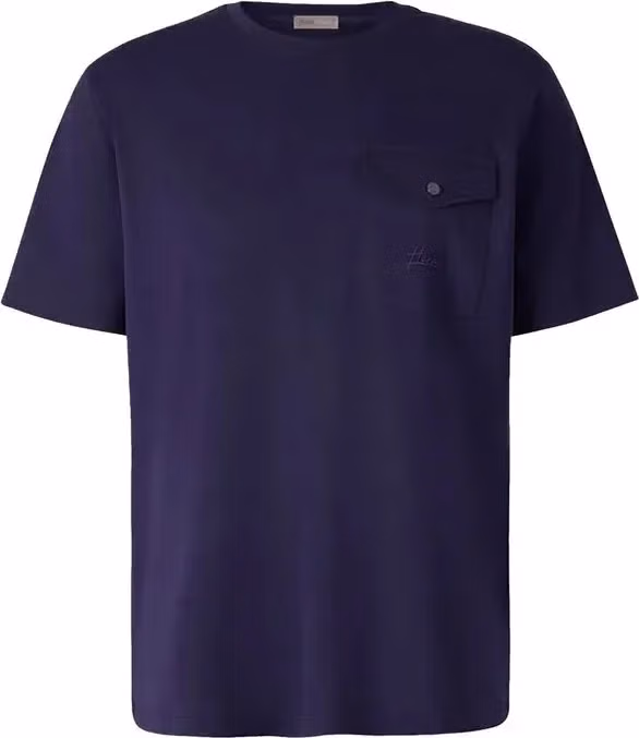 Herno Blue Cotton T-Shirt