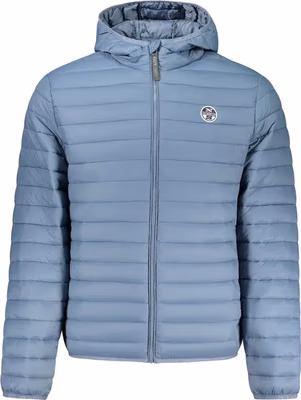 Blu Poliammide Men's Jacket