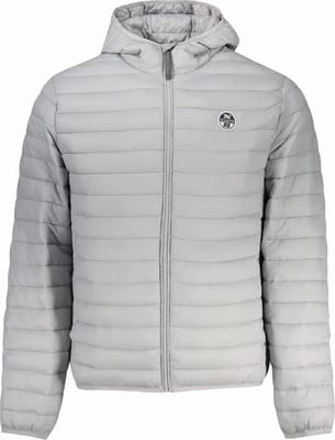 Grigio Poliammide Men's Jacket