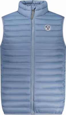 Blu Poliestere Men Jacket