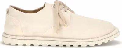 White Cotton Oxfords And Derbies