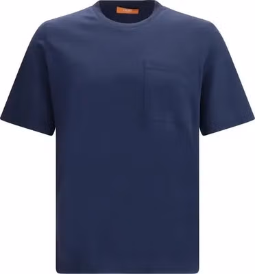 Blue Cotton T-Shirt