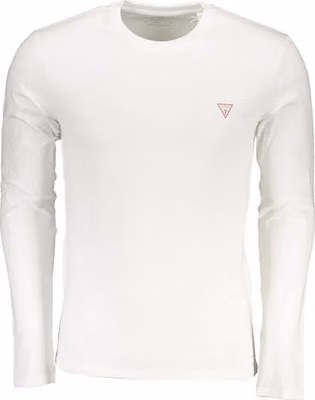 White Cotton Men's T-Shirt