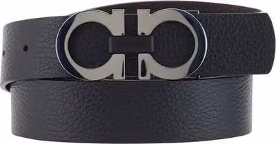 Black Calf Leather Bos Taurus Regular Belt