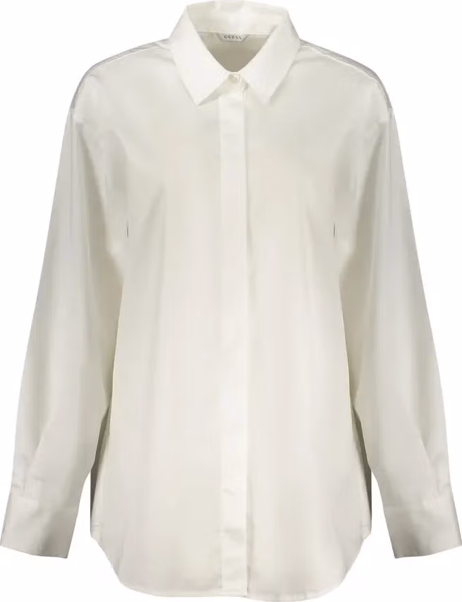 Guess Jeans Bianco Cotton Women Shirt