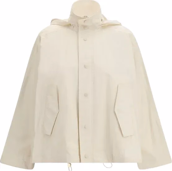 Fabiana Filippi Beige Cotton Rain Coat