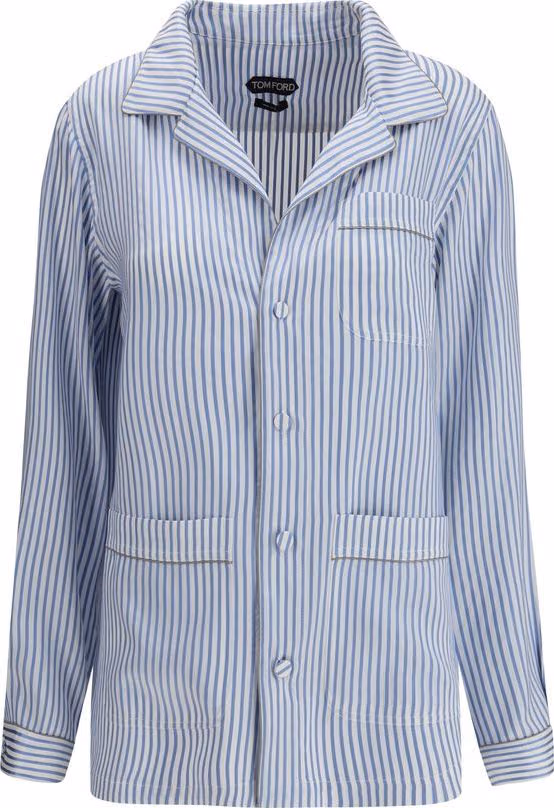 Tom Ford Multicolor Silk Top Sleepwear