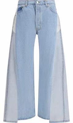 Blue Cotton Jeans Denim