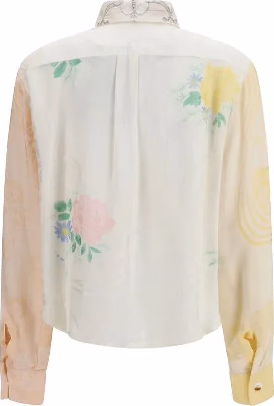 E.L.V. DENIM Multicolor Cotton Shirt