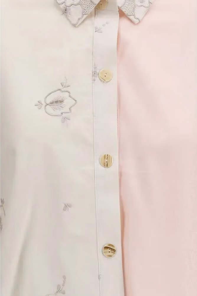 E.L.V. DENIM Multicolor Cotton Shirt
