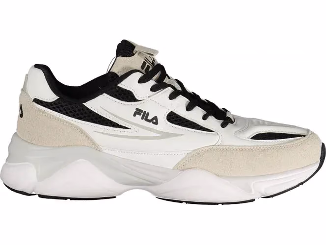 Fila White Polyurethane Men Sneaker