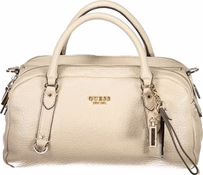 Guess Jeans Beige Polyurethane Women's Handbag
