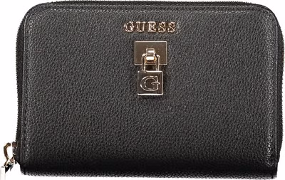 Nero Poliuretano Women Wallet