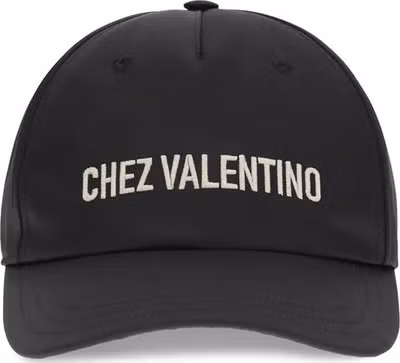 Black Cotton Cap (Baseball Hat)