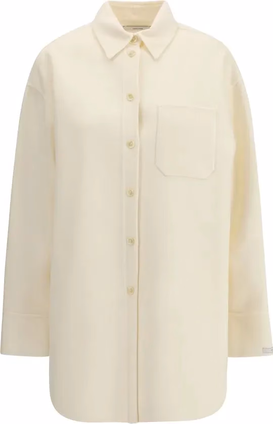 Max Mara Beige Wool Shirt