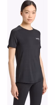 Black Polyester T-Shirt