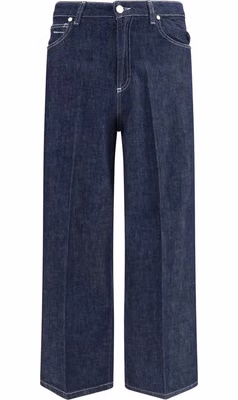 Blue Cotton Jeans Denim