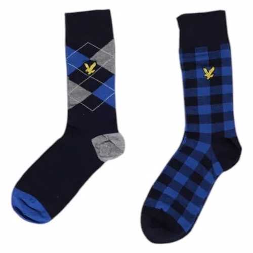 Lyle & Scott Blue Cotton Boxers