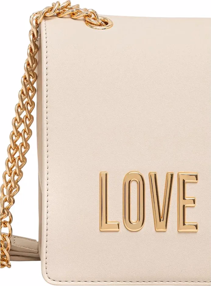 Love Moschino Beige Polyethylene Handbag