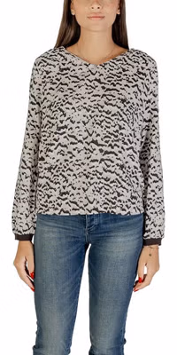Bicolor Viscose Blouse