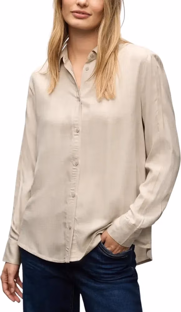 Street One Beige Viscose Blouse